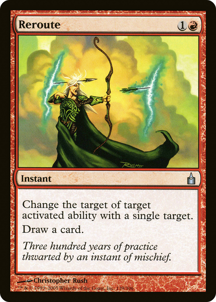Reroute (139) Foil - Ravnica: City of Guilds
