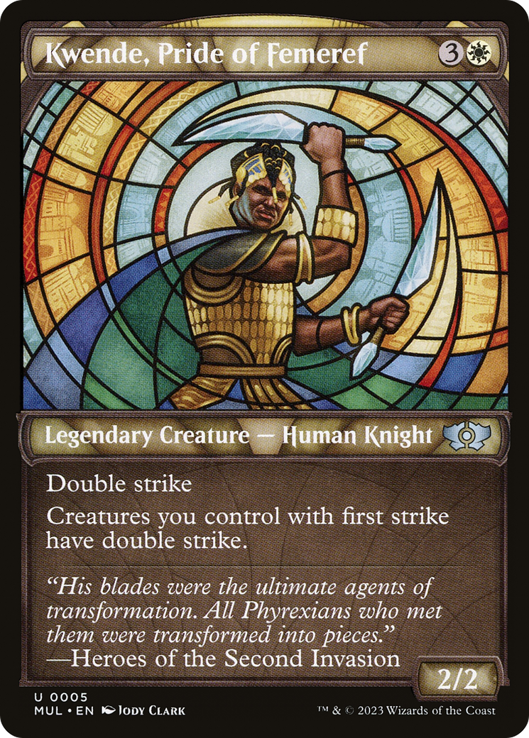 Kwende, Pride of Femeref (005) - Multiverse Legends