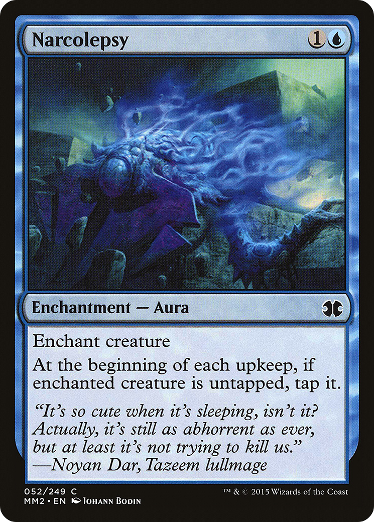 Narcolepsy (052) Foil - Modern Masters 2015