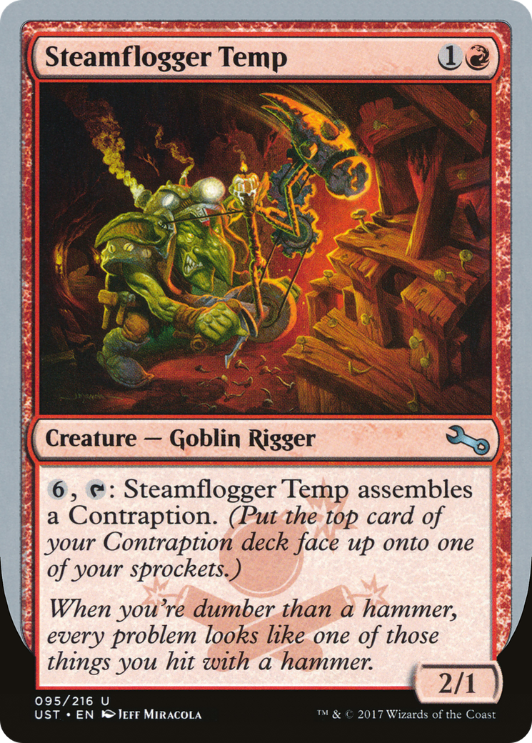 Steamflogger Temp (095) Foil - Unstable