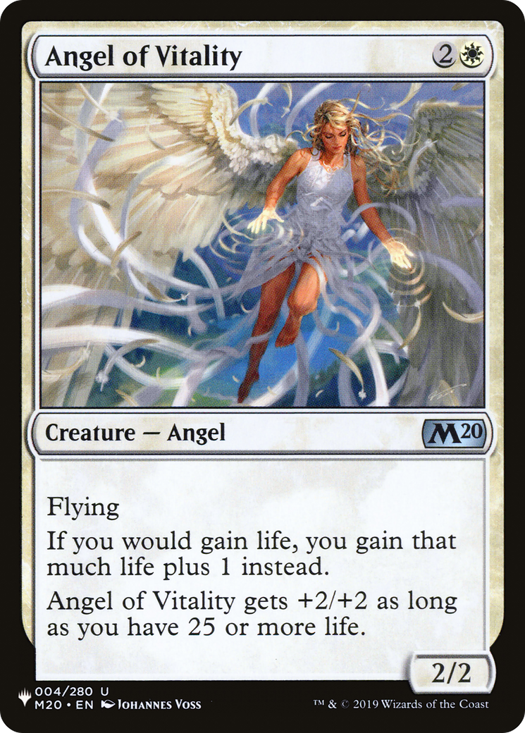 Angel of Vitality (004) Foil - The List