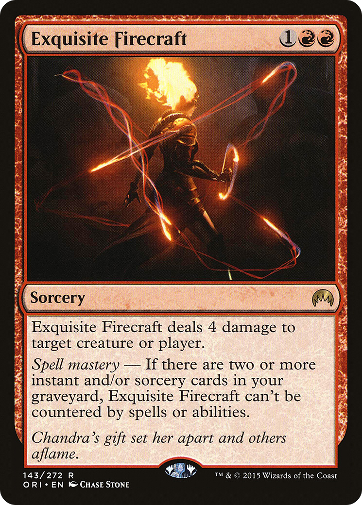 Exquisite Firecraft (143) - Magic Origins