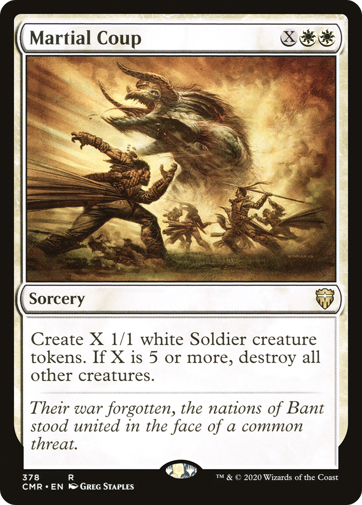 Martial Coup (378) - Commander Legends