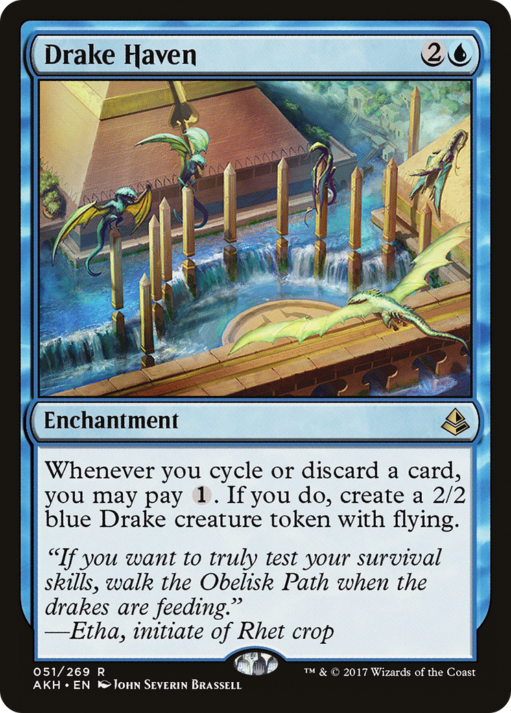 Drake Haven (051) Foil - Amonkhet