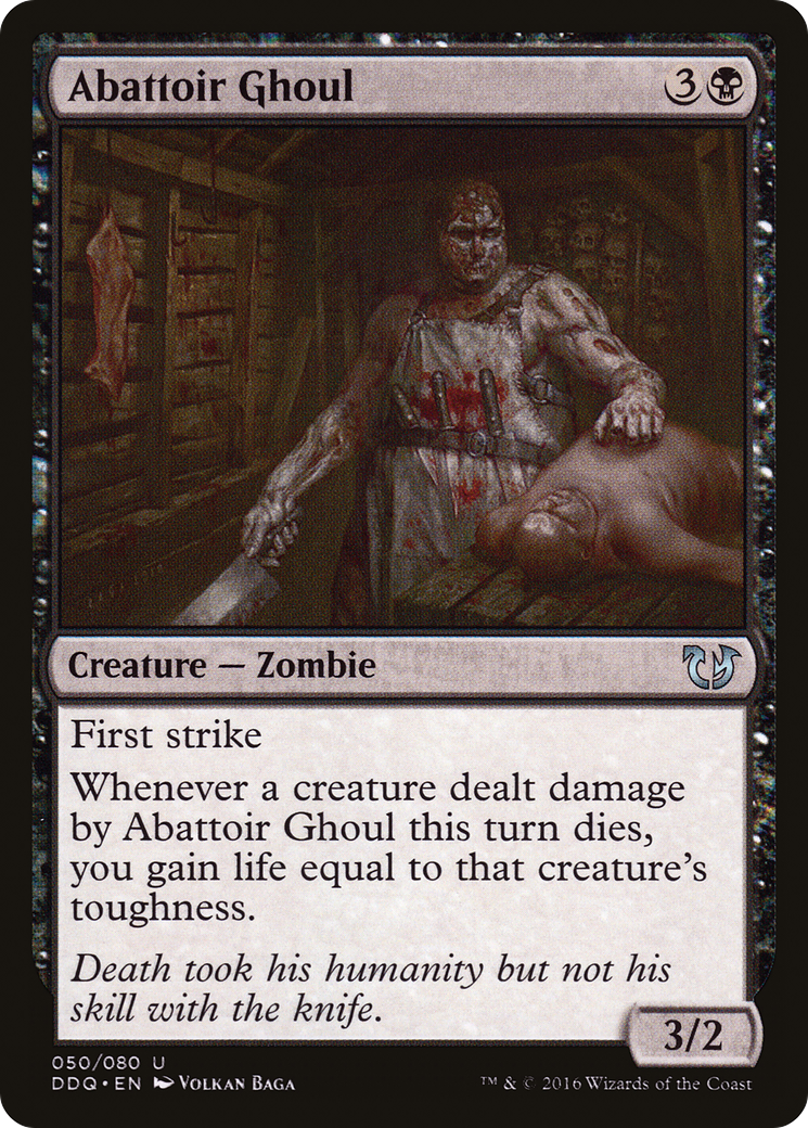 Abattoir Ghoul (050) - Duel Decks: Blessed vs. Cursed