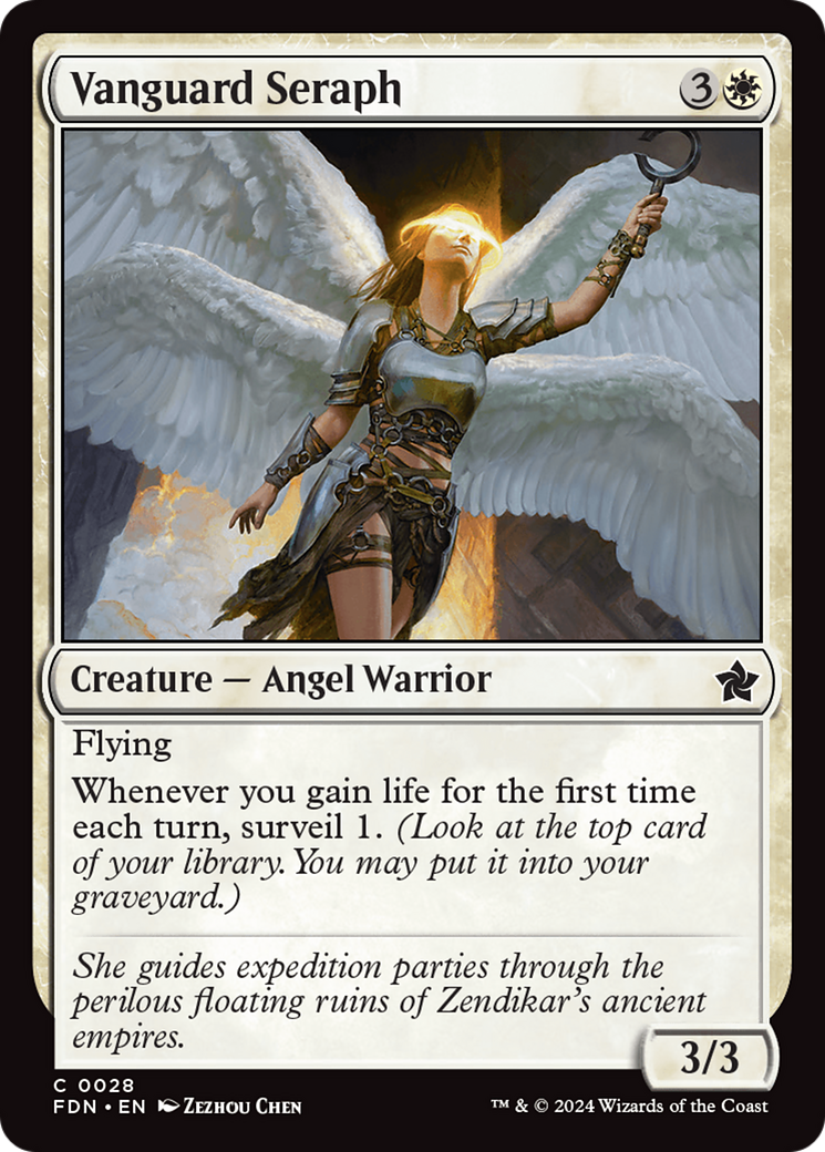 Vanguard Seraph (028) - Foundations