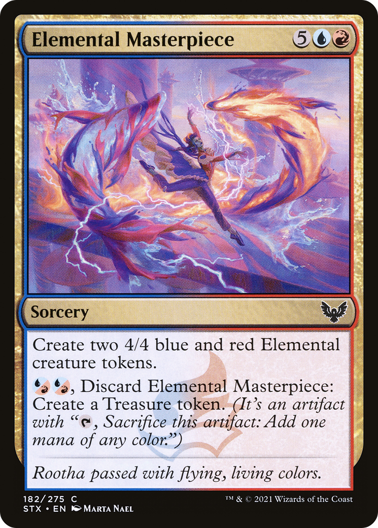 Elemental Masterpiece (182) Foil - Strixhaven: School of Mages