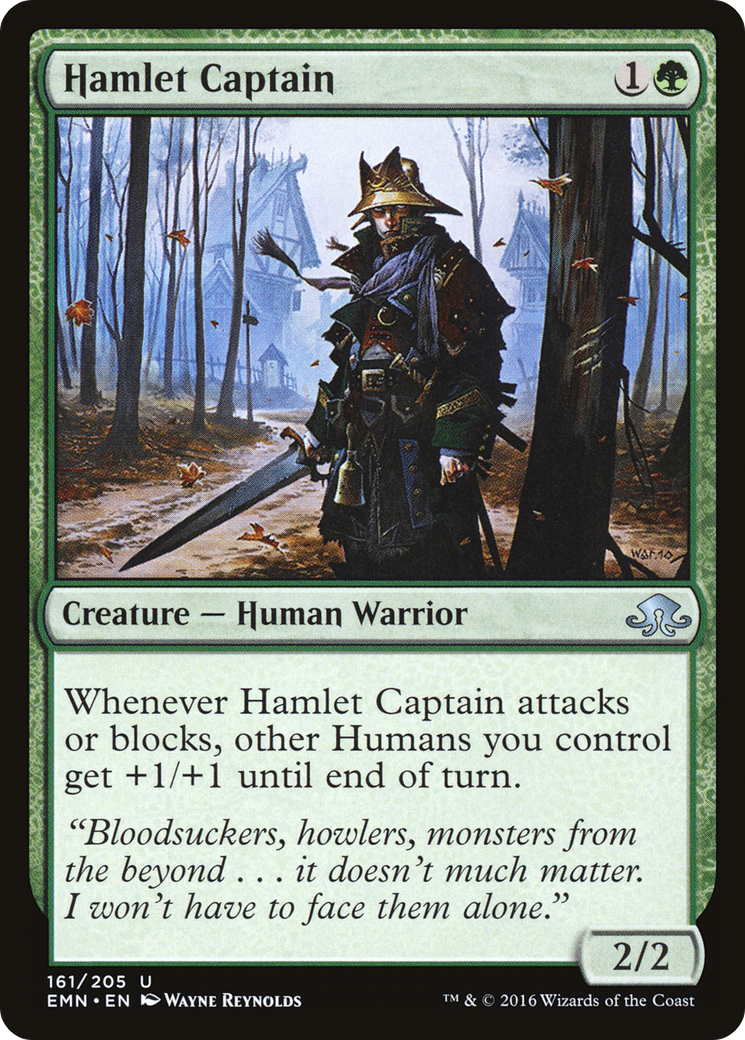 Hamlet Captain (161) Foil - Eldritch Moon