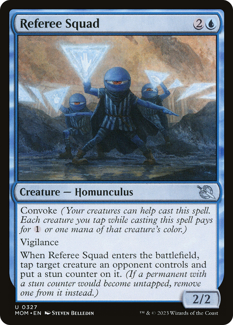 Referee Squad (327) - March of the Machine