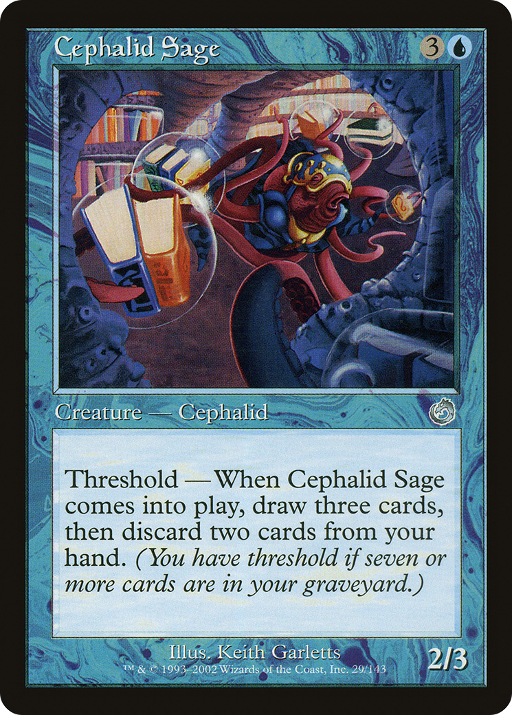 Cephalid Sage (Retro) (029) - Torment