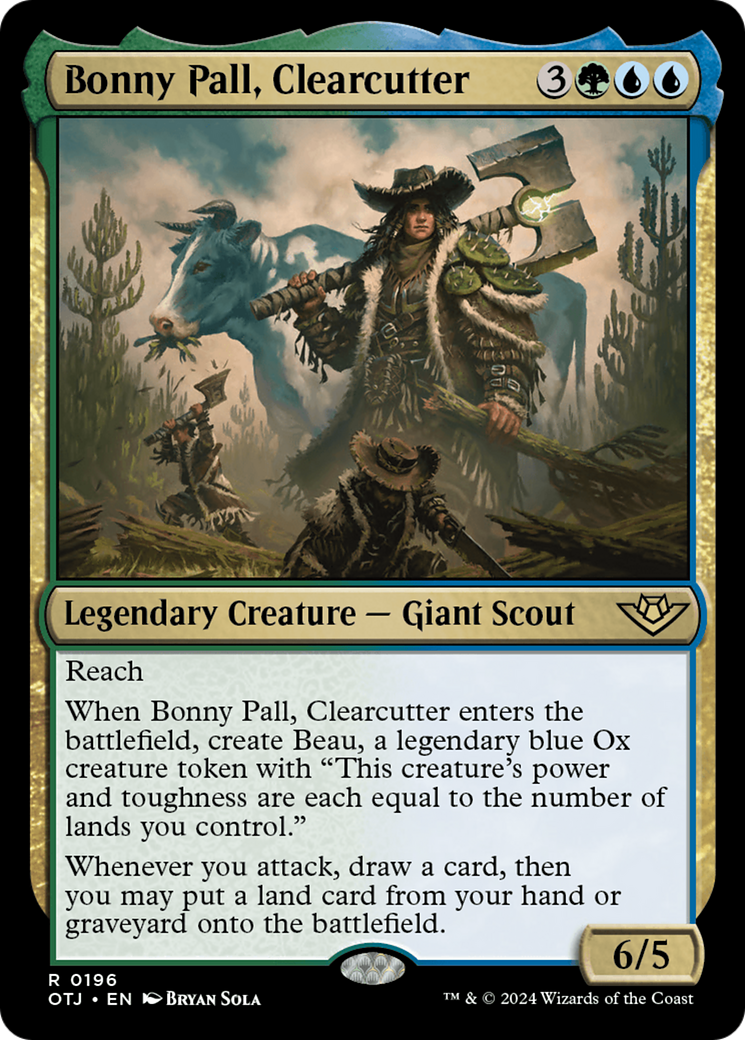 Bonny Pall, Clearcutter (196) Foil - Outlaws of Thunder Junction