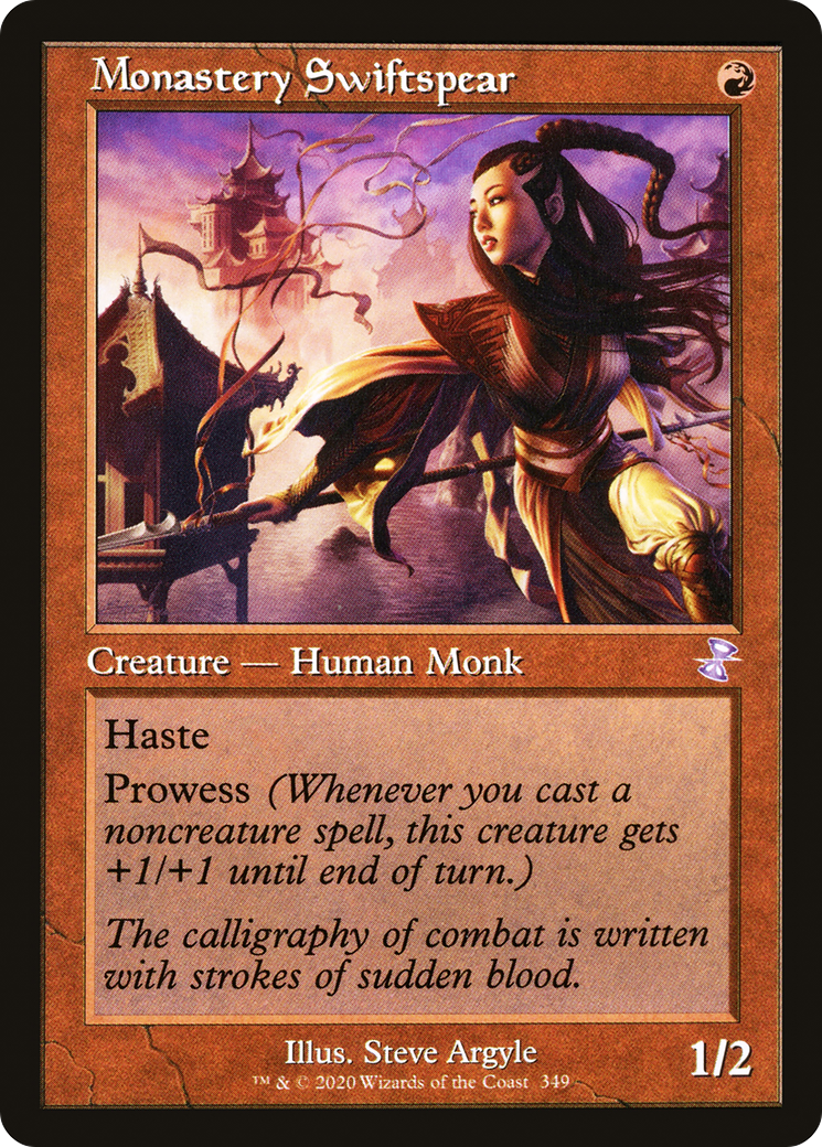 Monastery Swiftspear (Retro) (349) Foil - Time Spiral Remastered
