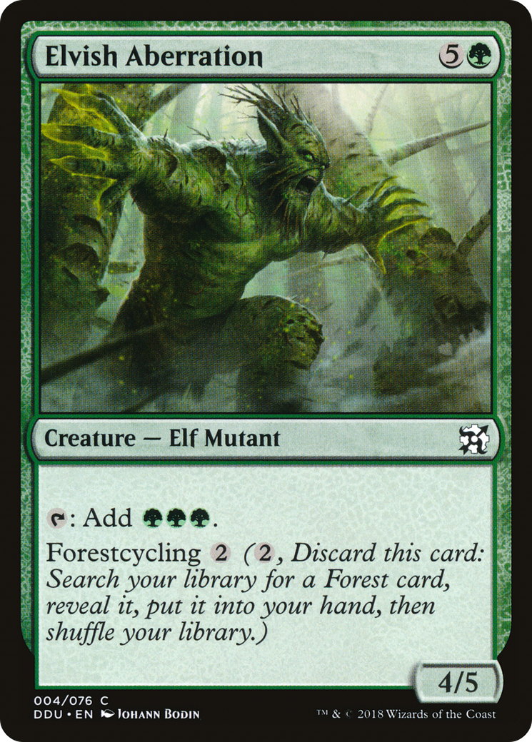 Elvish Aberration (004) - Duel Decks: Elves vs. Inventors