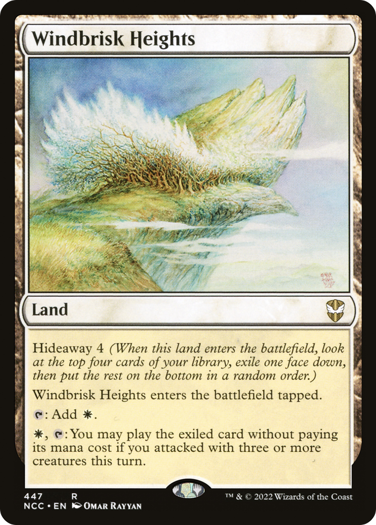 Windbrisk Heights (447) - New Capenna Commander