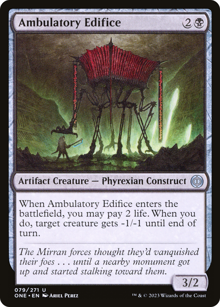 Ambulatory Edifice (079) - Phyrexia: All Will Be One