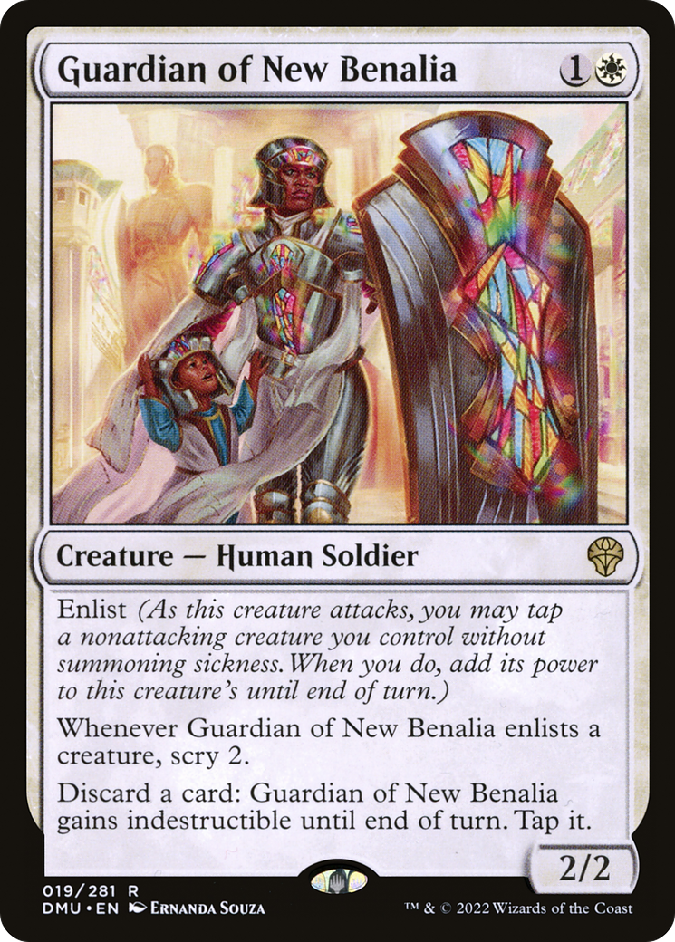 Guardian of New Benalia (019) Foil - Dominaria United