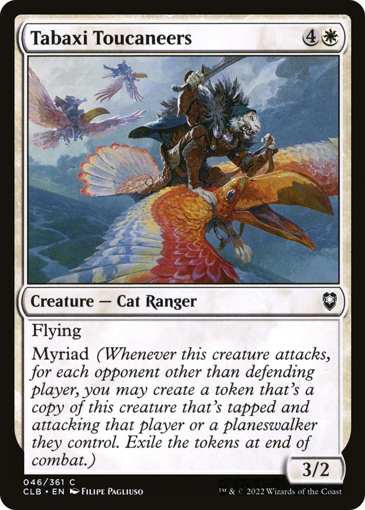 Tabaxi Toucaneers (046) Foil - Commander Legends: Battle for Baldur's Gate