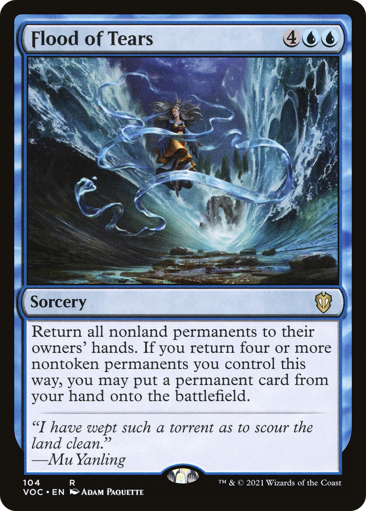 Flood of Tears (104) - Crimson Vow Commander