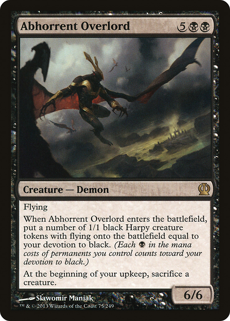Abhorrent Overlord (075) - Theros