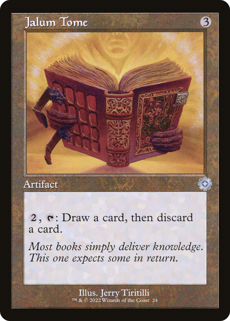 Jalum Tome (Retro) (024) Foil - The Brothers' War Retro Artifacts