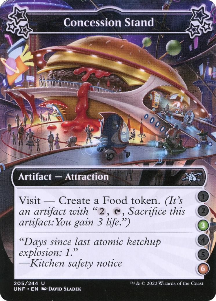 Concession Stand (205b) Foil - Unfinity