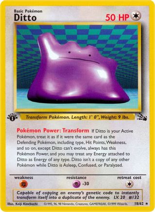 Ditto (18) (1st Edition) - Fossil