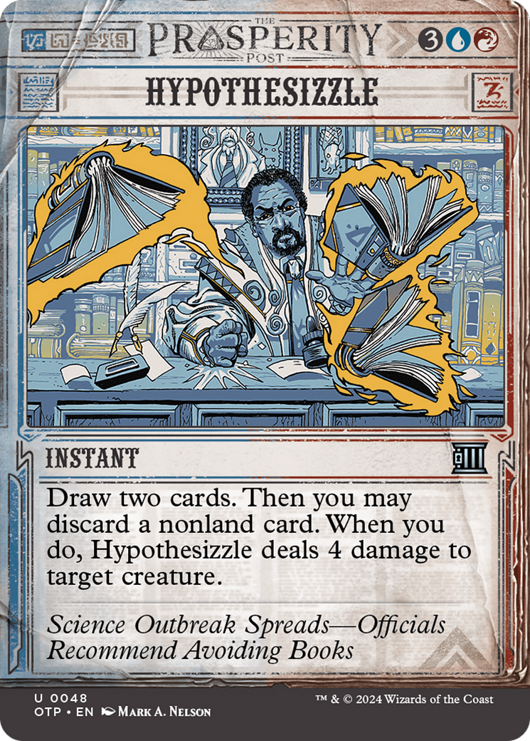 Hypothesizzle (Showcase) (048) Foil - Breaking News