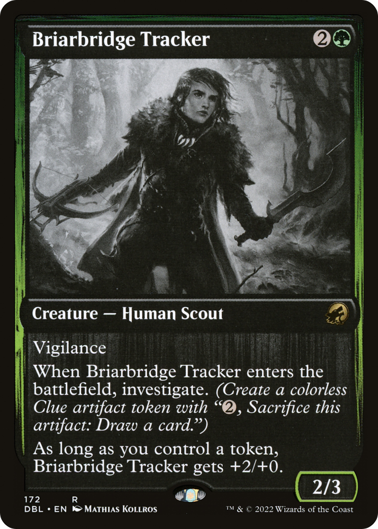Briarbridge Tracker (172) Foil - Innistrad: Double Feature