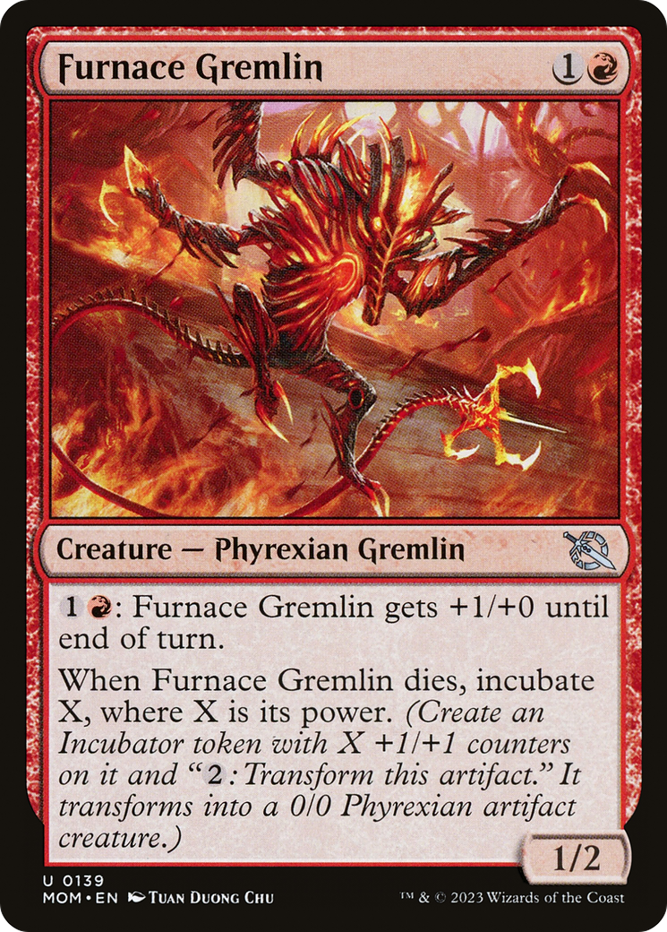 Furnace Gremlin (139) Foil - March of the Machine