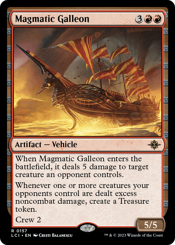 Magmatic Galleon (157) - The Lost Caverns of Ixalan