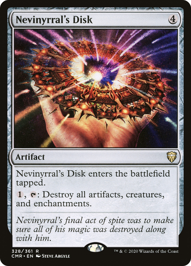 Nevinyrral's Disk (328) Foil - Commander Legends