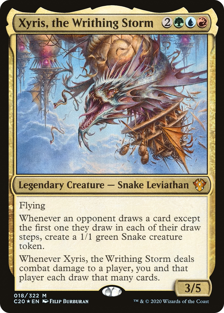 Xyris, the Writhing Storm (018) - Commander 2020