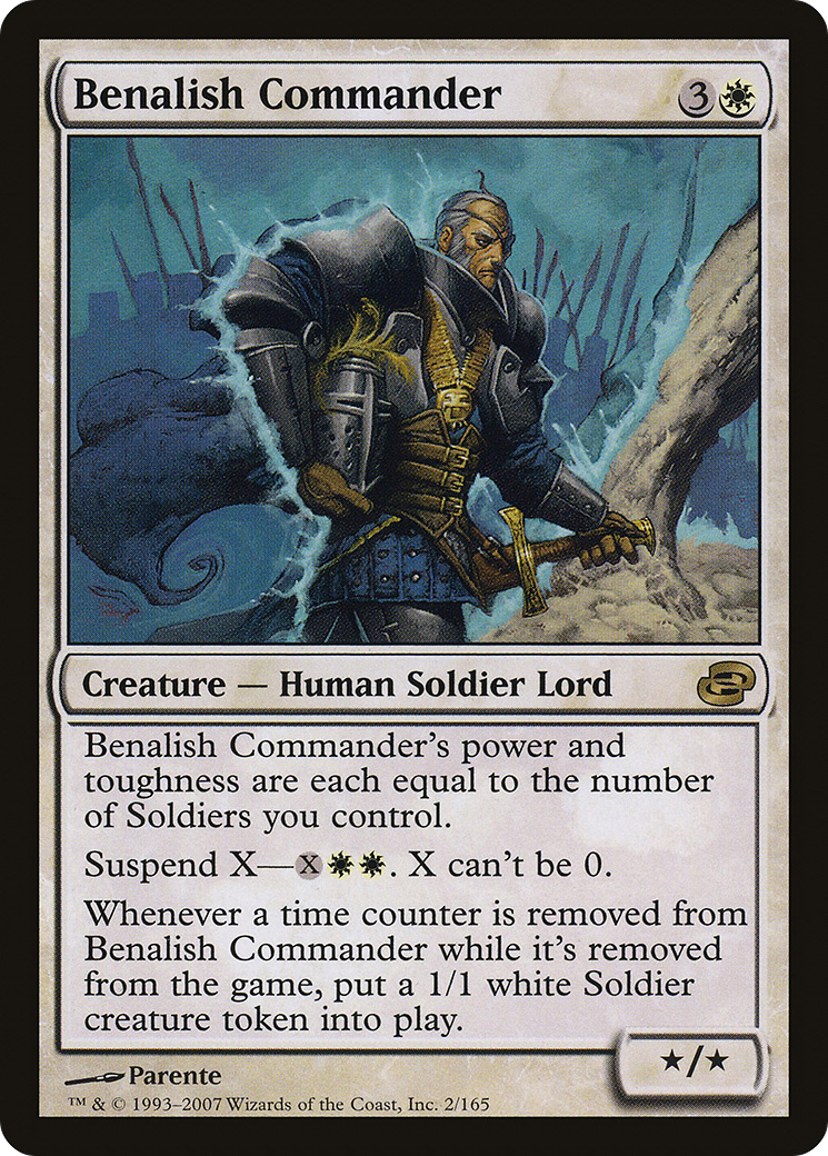 Benalish Commander (002) - Planar Chaos