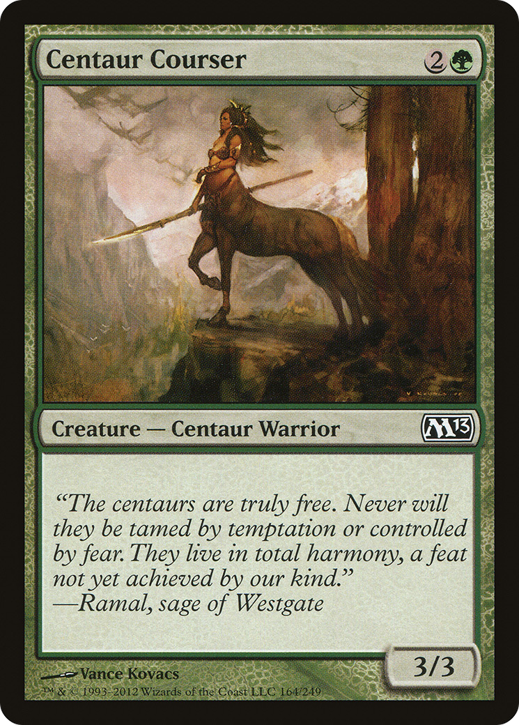 Centaur Courser (164) Foil - Magic 2013