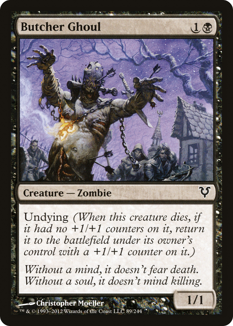 Butcher Ghoul (089) Foil - Avacyn Restored