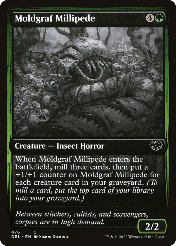 Moldgraf Millipede (476) - Innistrad: Double Feature