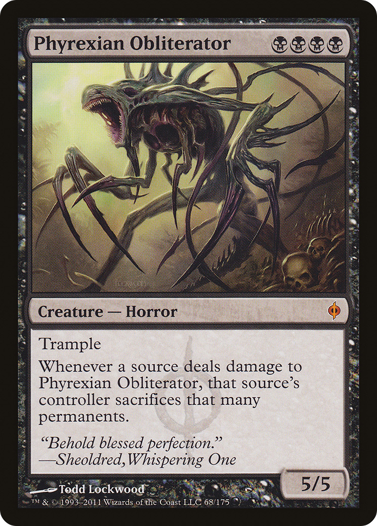 Phyrexian Obliterator (068) Foil - New Phyrexia