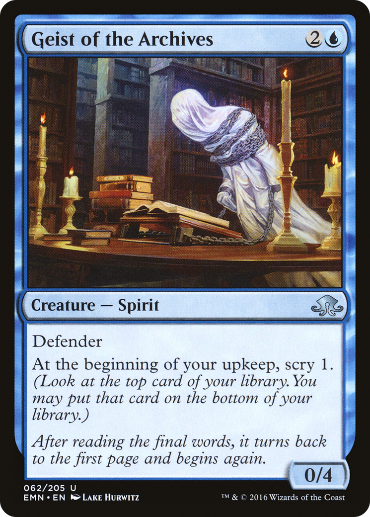 Geist of the Archives (062) - Eldritch Moon