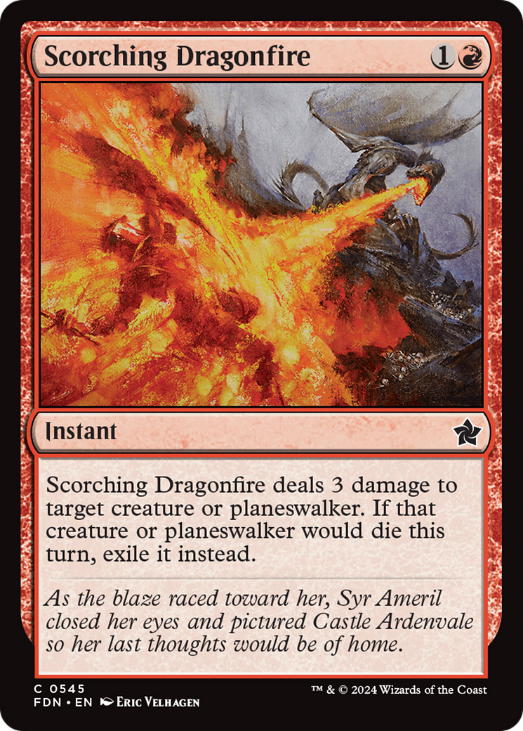 Scorching Dragonfire (545)