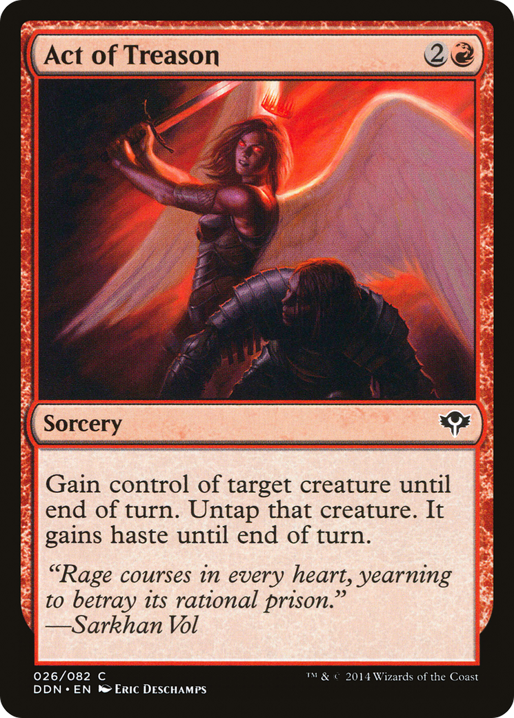 Act of Treason (026) - Duel Decks: Speed vs. Cunning