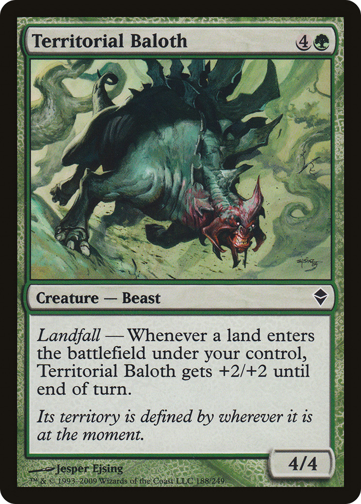 Territorial Baloth (188) - Zendikar