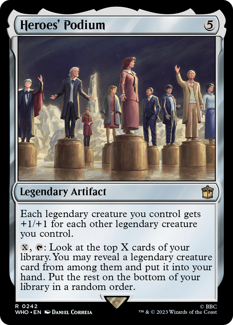 Heroes' Podium (242) - Doctor Who