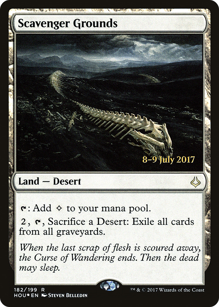 Scavenger Grounds (182) Foil - Hour of Devastation Promos