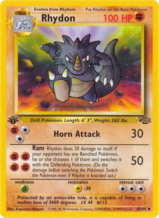 Rhydon (45) (1st Edition) - Jungle