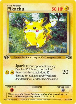 Pikachu (60) (Unlimited) - Jungle