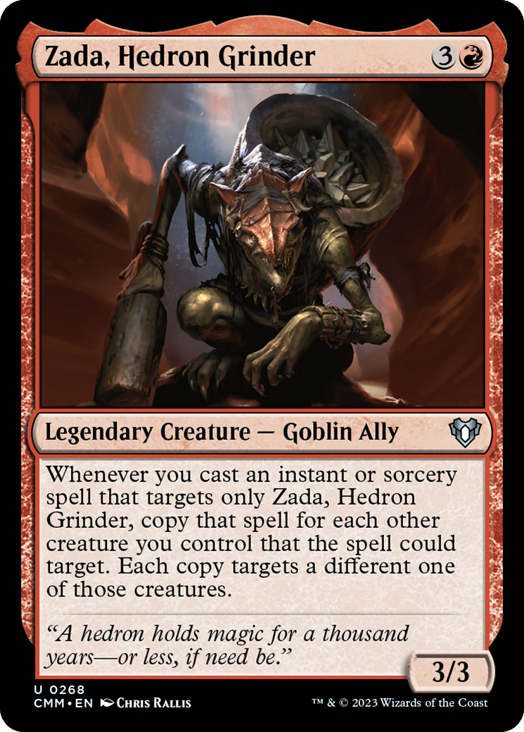 Zada, Hedron Grinder (268) - Commander Masters