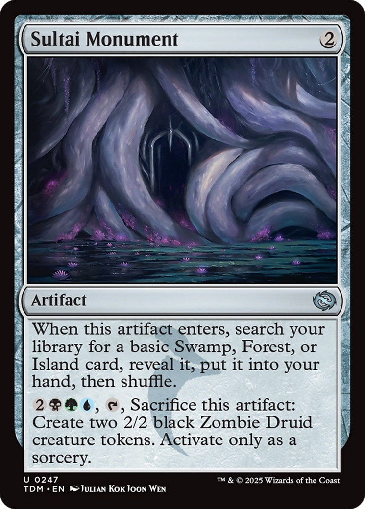 Sultai Monument (247) Foil - Tarkir: Dragonstorm