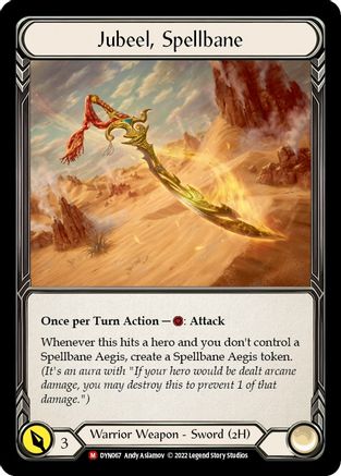 Jubeel, Spellbane (DYN067) Rainbow Foil - Dynasty