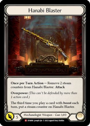 Hanabi Blaster (DYN088) Rainbow Foil - Dynasty