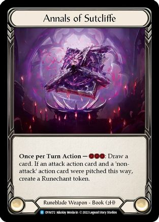 Annals of Sutcliffe (DYN172) Rainbow Foil - Dynasty